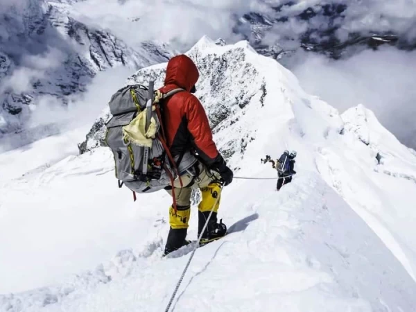 Descent Summit Island Peak